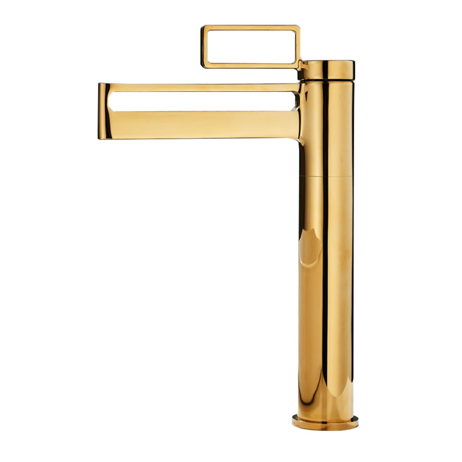 Grifo Lavabo en Cascada Grifo de Lavabo Grifo de Cascada Monomando Grifos Mezclador de Baño Grifo de Baño Lavabo Cascada Dorado Alto Grifo de Lavabo para Baño