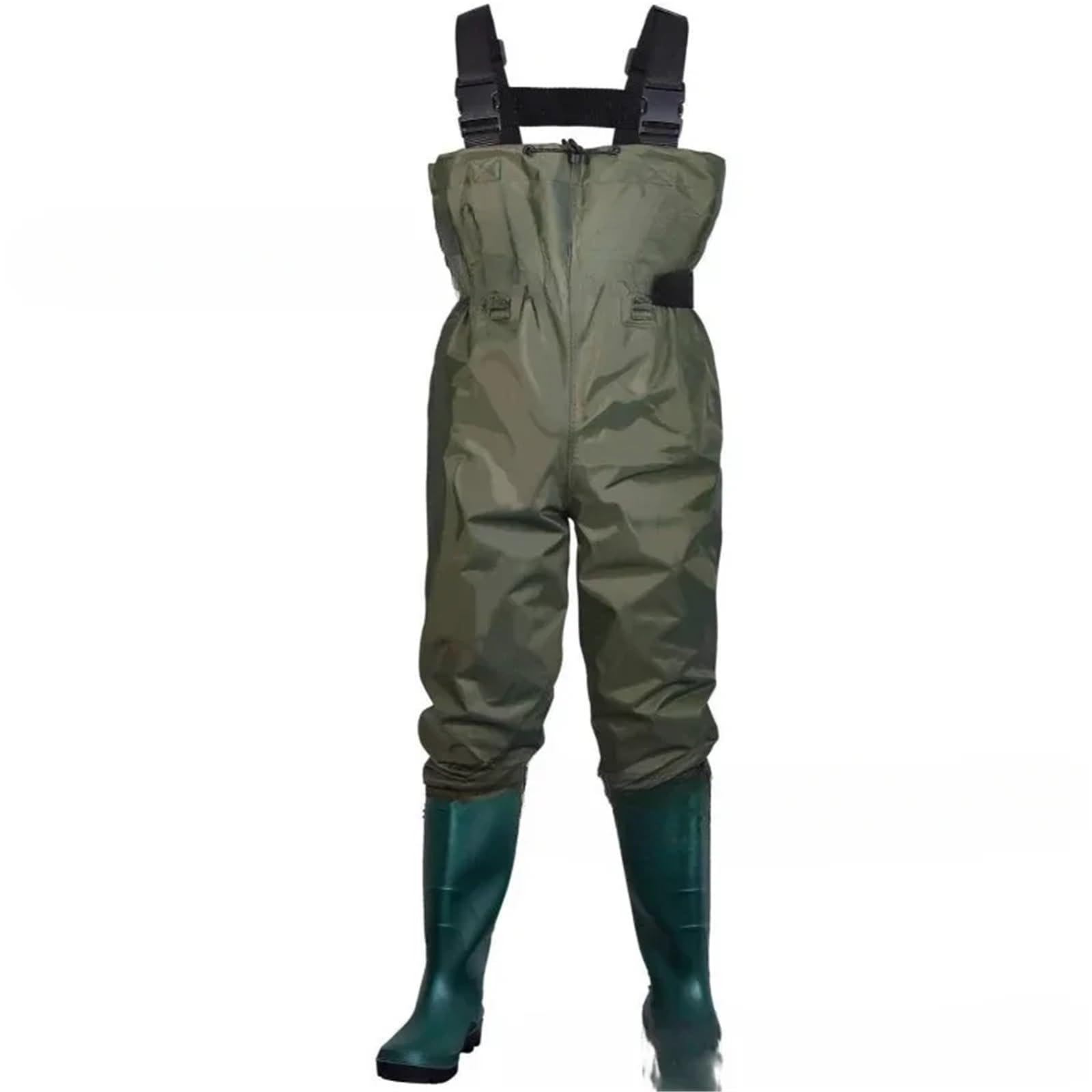 Tuta da pesca Pantaloni subacquei monopezzo for bambini in nylon for metà adulti Pantaloni da pesca impermeabili Pantaloni da trampoliere Pantaloni in pelle Pantaloni impermeabili(002coffee,46)