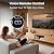 Backlit Voice Air Mouse Remote 2.4G Wireless Mini Keyboard with IR Learning