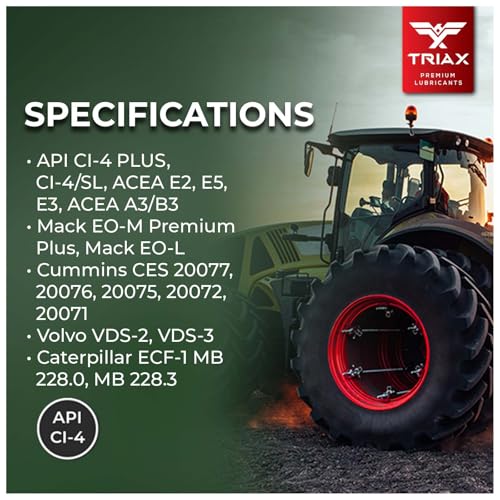 Aceite para motor TRIAX Agra Premium 15W-40 1 Galón miniatura 5