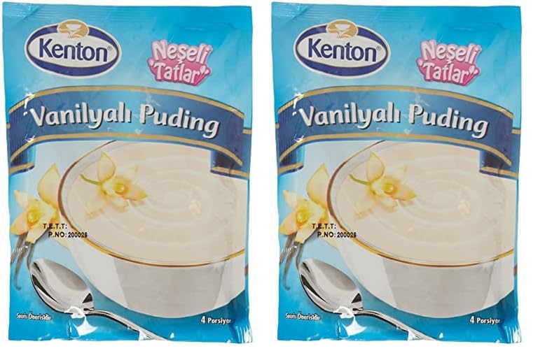 Kenton Puding Neşeli Tatlar Vanilyalı 100 gr 2li paket
