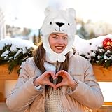 Zoom IMG-1 cappello con orecchie che si Zoom IMG-1 cappello con orecchie che si