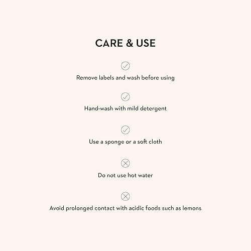 Miniatura 10 de MACKENZIE-CHILDS Sterling Check - Práctica jarra esmaltada con boquilla para agua, flores y más, tamaño mediano