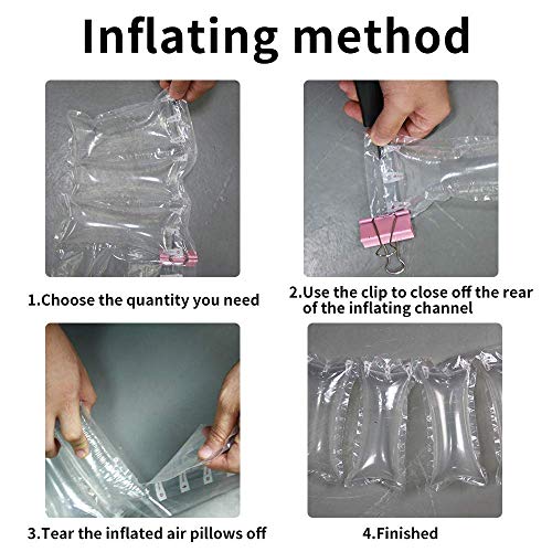 320 Count Sturdy Material Cushioning Air Bags With Super Protection?8 Of Them Can Load The Weight Of 1 People #TOP5