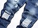 Anbreuinron Boy's Skinny Fit Ripped Destroyed Distressed Fashion Denim Jeans Pants,Blue,14