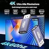 Zoom IMG-1 yuetuol adattatore displayport a hdmi