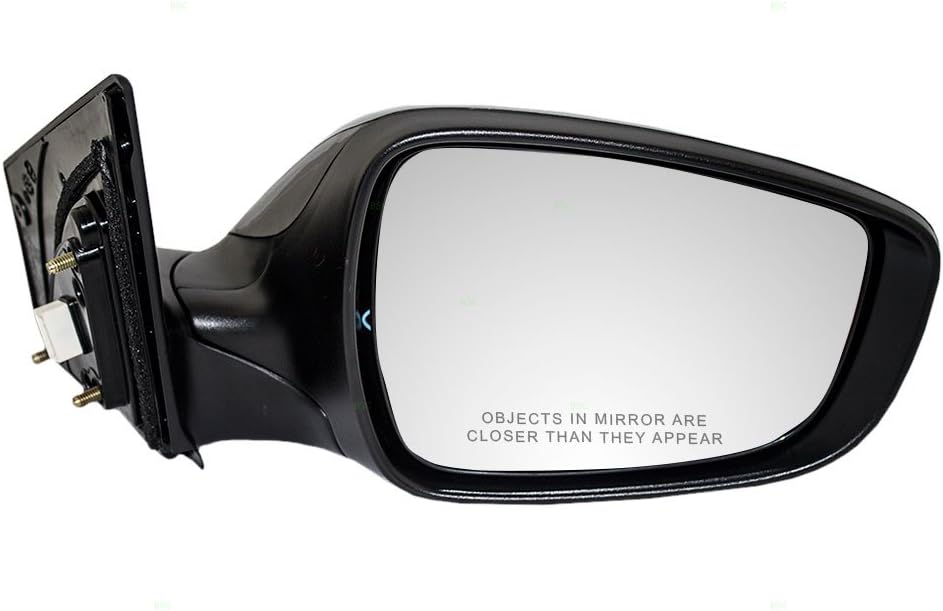 Brock Replacement Passengers Power Side View Mirror Heated