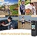 4K HD Body Camera Video Recorder with 180° Rotation Lens and WiFi for Real-Time Viewing, 128GB Memory, and Infrared Night Vision Body Cam, Ideal for Outdoor Security, Law Enforcement,Travel.(4K-128G)