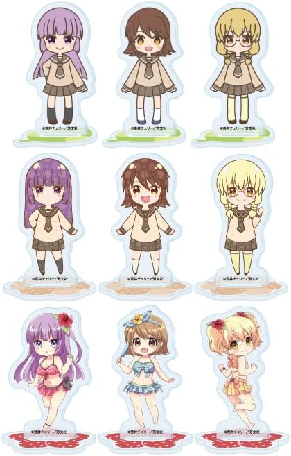 Sansha Miya 01 Acrylic Petite Stand, Complete Set, Box of 9