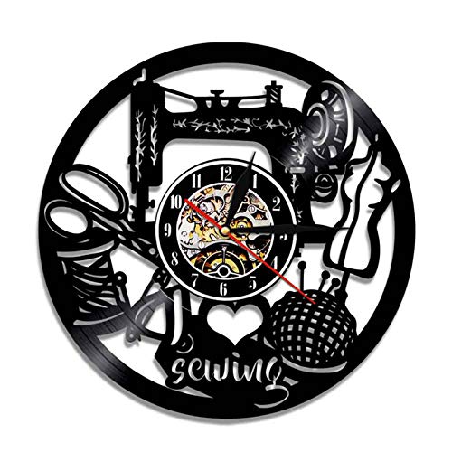 Horloge murale créative rétro pour salon vintage - 3