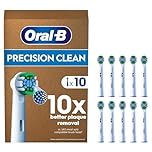 Oral-B Pro Precision Clean Toothbrush Heads, Pack of 10 Counts, Suitable for Mailbox