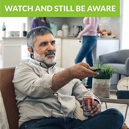 Avantree Medley Air - Wireless Earbuds for TV Listening with Clear Dialogue, Open-Ear Design for Surrounding Awareness, Bluetooth Transmitter & Headphones Charging Dock 2 in 1, Soundbar Passthrough - Image 3