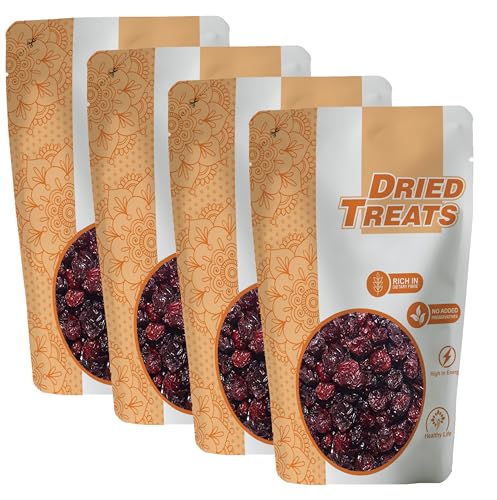 Image of Dried Treats Dried Fruits Nuts And Seeds (Dried Craneberry Whole, 1000 Gram (4X250 Gram))