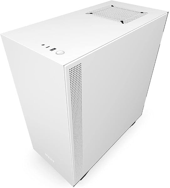 NZXT H510i White & Black ミドルタワーPCケース 強化ガラスモデル スマートデバイス搭載モデル CA-H510I-W1 CS7946 - 4