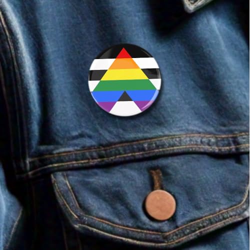 Badge de sensibilisation Ally Pride 2,5 cm contre les discriminations