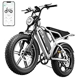 TST Electric Bike for Adults 1500W Peak 20' Fat Tire All- Terrain E-Bike 60 Miles Electric Dirt Bike - 48V 15 AH Battery Tested to Safety Tested to UL 2849 Powered Electric Bicycle