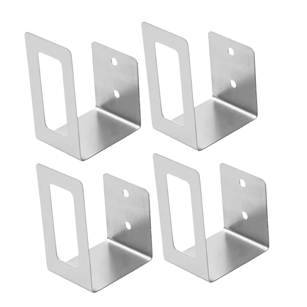 MUCKLILY 4Pcs Multi Functional Kitchen Pot Lid Holder Rack Storage Organizer for Pots Pans Cutting Boards Clean Tidy Kitchen Random Position