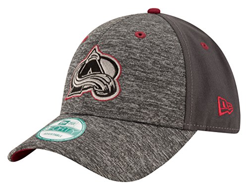 New Era NHL Colorado Avalanche Men's The League Shadow 9FORTY Adjustable Cap, One Size, Gray