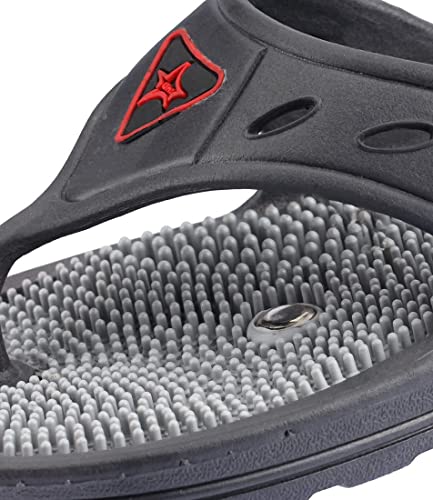 Image of acupressure and Magnetic Slippers for Blood Circulation Foot Massager Slippers For Unisex