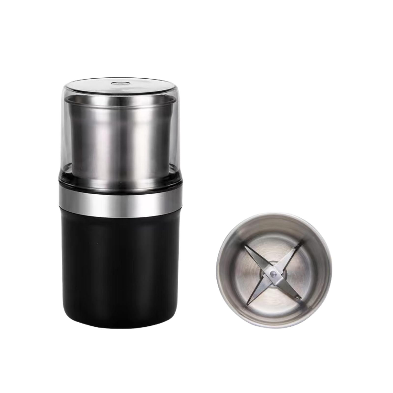 Electric Multi-functional Cup Grinder – Large capacity, stainless steel construction, high-powered blender, easy to clean(B)