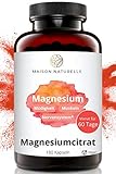✅ OHNE ZUSÄTZE: Unsere Magnesiumcitract Kapseln sind frei von Aromen, Farbstoffen, unerwünschten Stabilisatoren, gelatinefrei und selbstverständlich: laktosefrei, glutenfrei, frei von Konservierungsstoffen und frei von gentechnikveränderten Zutaten (GMO frei).
