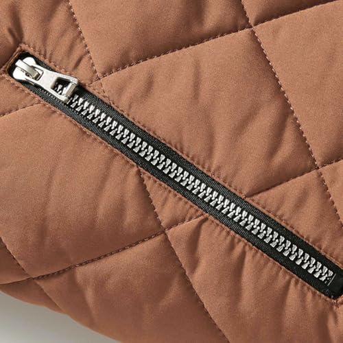 Xiaojmake Men's Quilted Puffer Bomber Jacket Packable Bomber Jacket Lightweight Insulated Rib Varsity Lightweight Padded Coat2