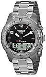 Tissot T0474204405700 - Reloj analógico de caballero de cuarzo con correa de titanio...