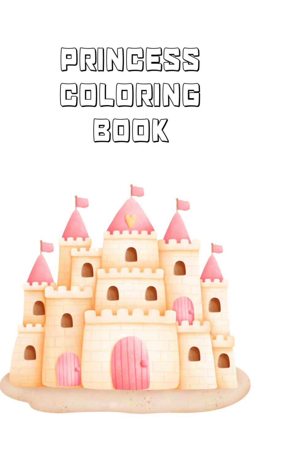 Unicorn Princess Coloring Book