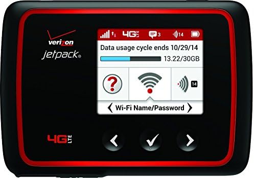 Verizon MiFi 6620L Jetpack 4G LTE Mobile Hotspot (Verizon Wireless) (Renewed)