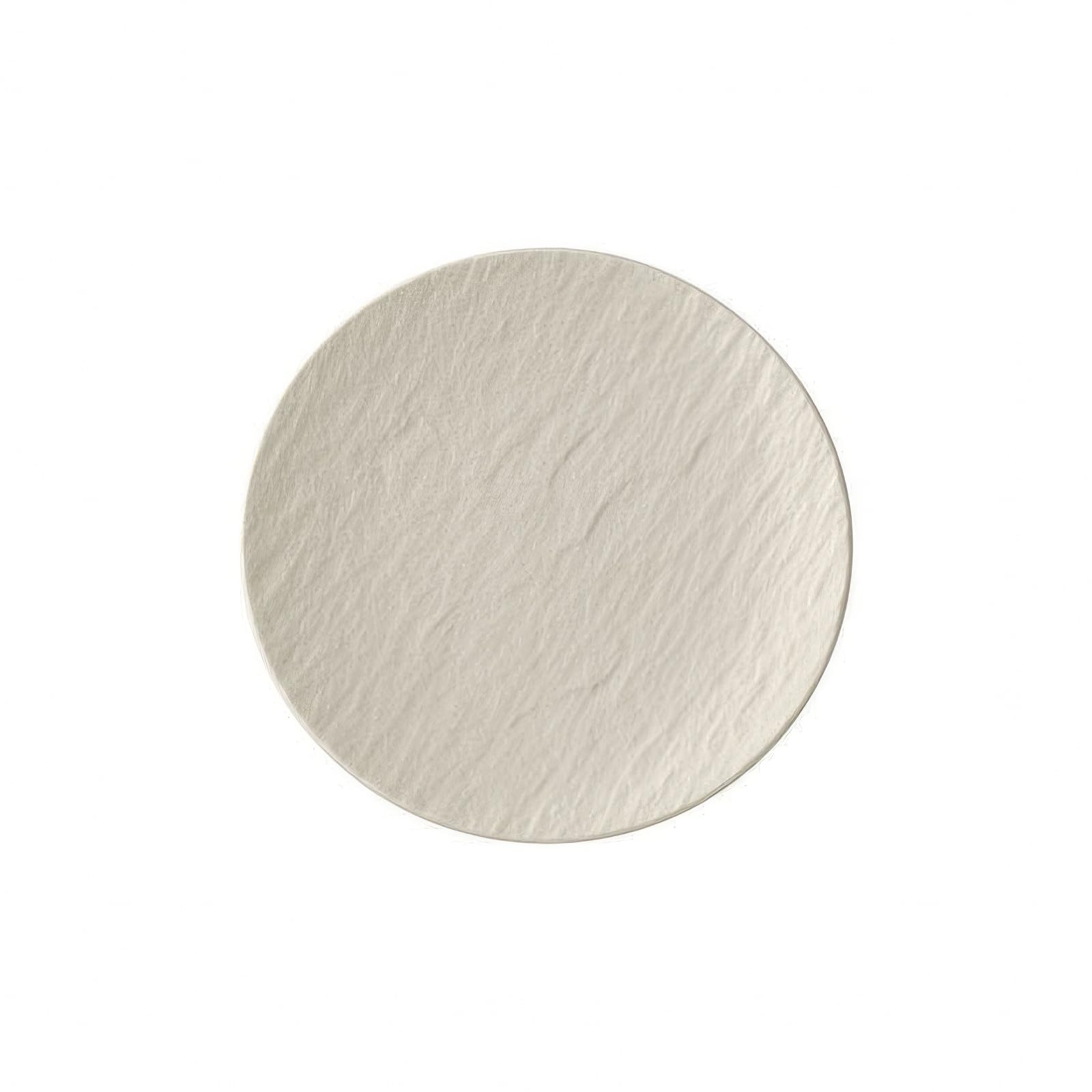 Villeroy & Boch Manufacture Rock Blanc - Juego de 6 platos para pan (porcelana, diámetro de 15,5 cm), color blanco