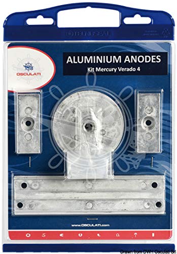 Osculati Kit anodi 4 pz Mercury magnesio Cover