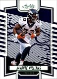 2023 Panini Absolute Football Green Parallel #54 Javonte Williams Denver Broncos Official NFL Trading Card (Stock Photo Shown, Card in Near Mint to Mint Condition)