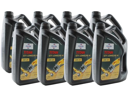 Fuchs Aceite para Motor 0W-20 40 Litros Pack 8x5L