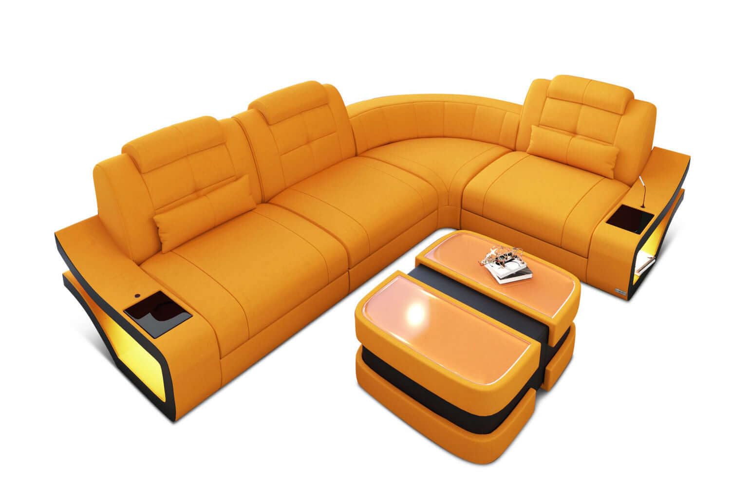 Sofa Dreams Stoff Ecksofa Elena L-Form