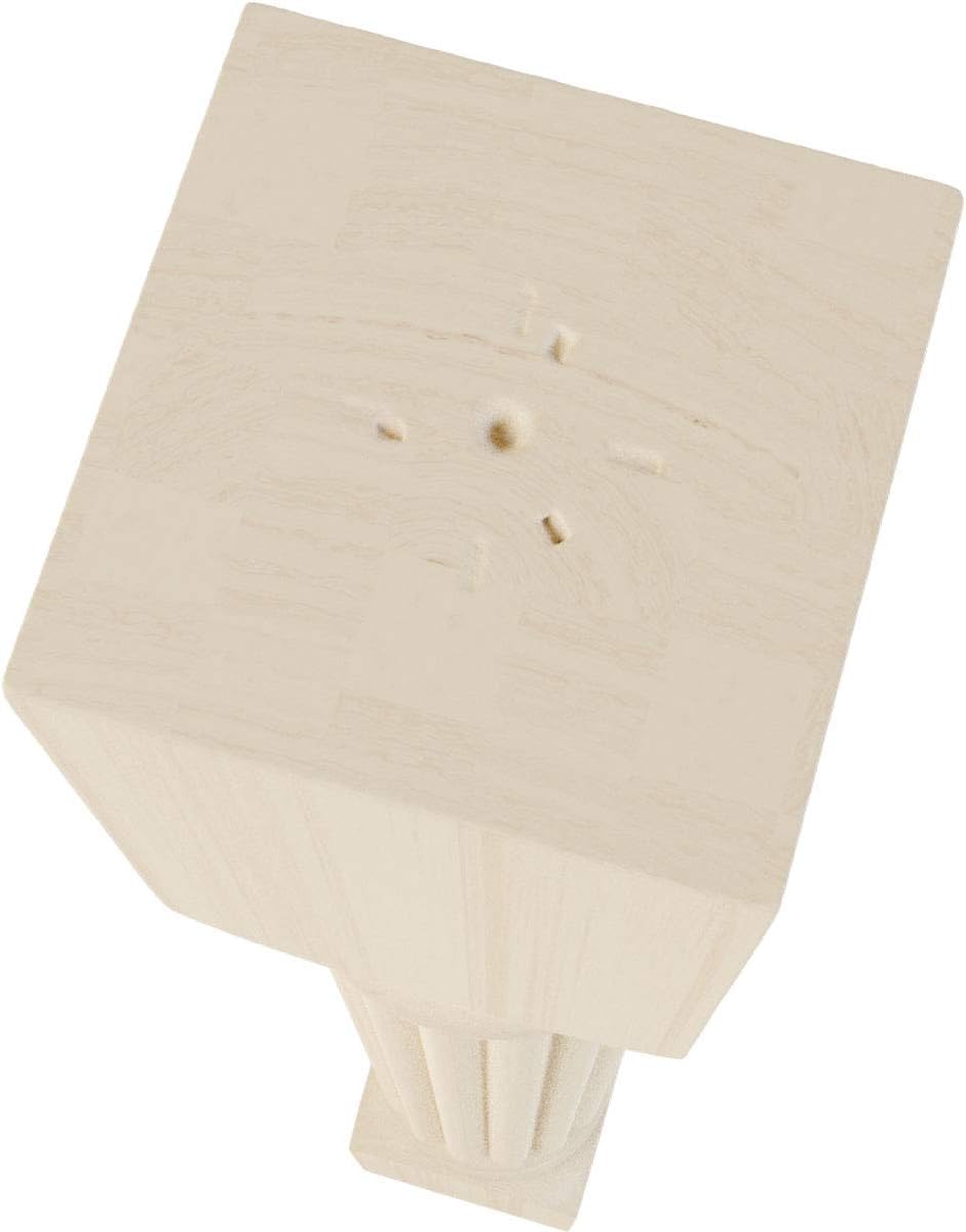 70% Off Everything Ekena Millwork COL03X03X35RARW Cabinet Column, 3 3/4W x 3 3/4D x 35 1/2H, Rubberwood