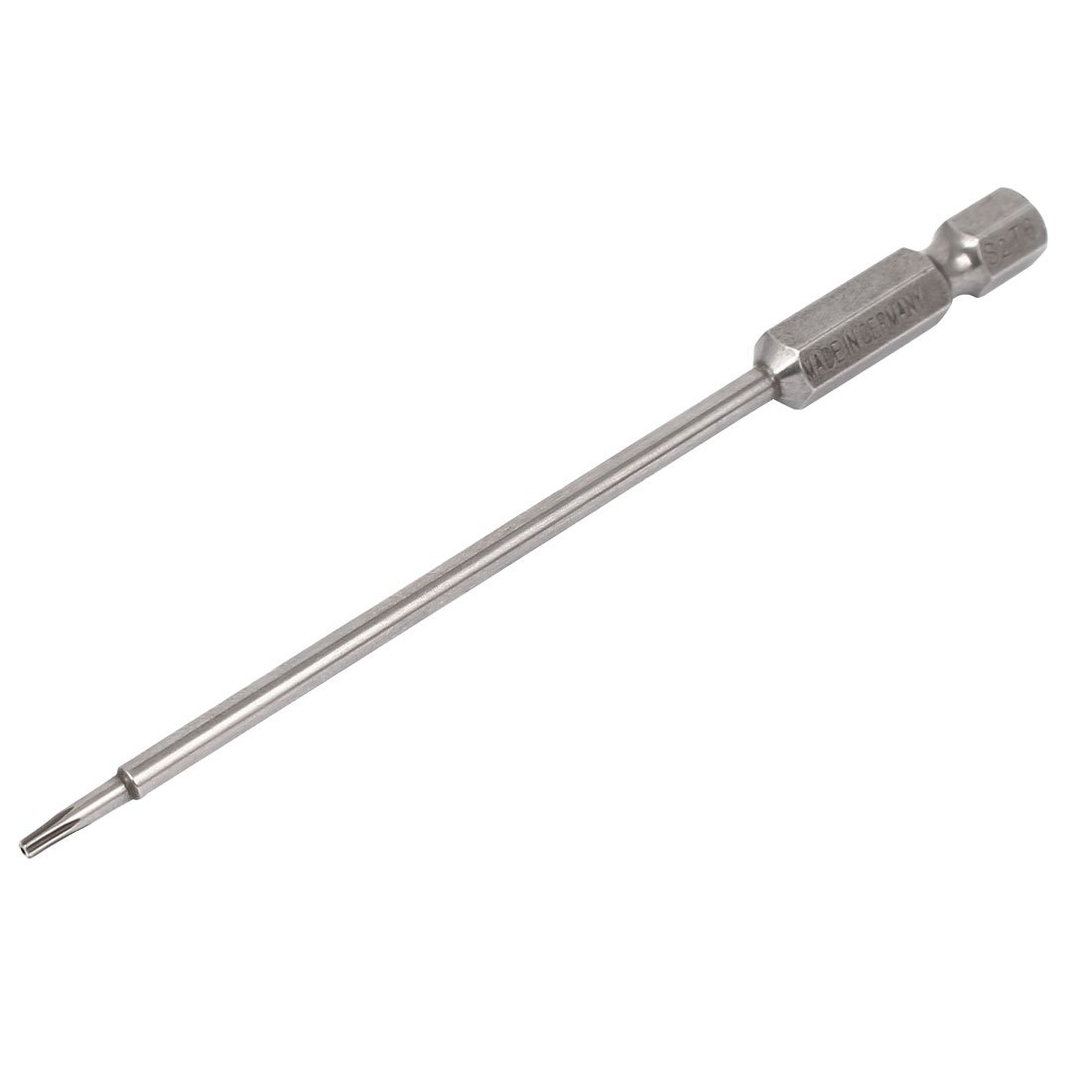 Sourcingmap 100mm Long 1/4" Hex Shank T6 Magnetic Torx Security Screwdriver Bits