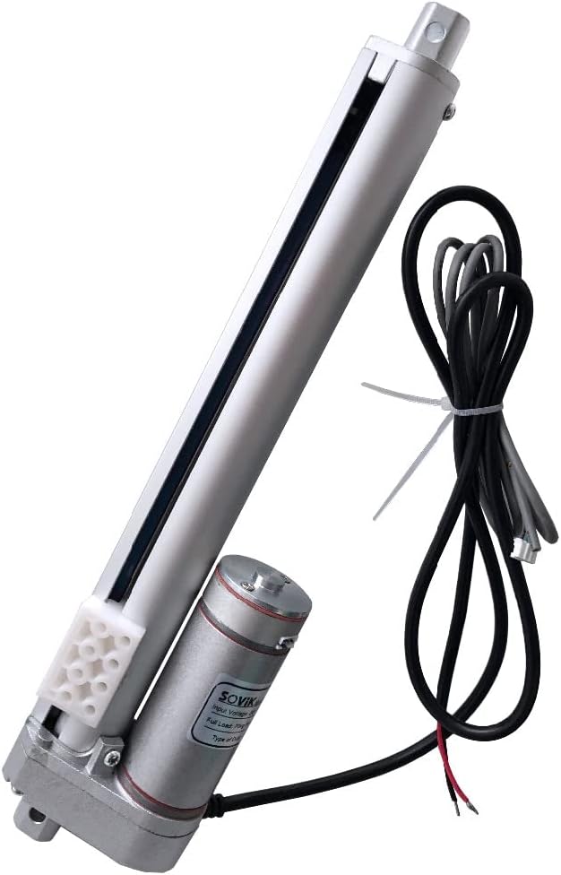 SOViK 200mm Stroke linear Actuator 24V DC 700N Max Load