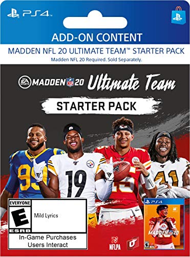 Madden NFL 20: Madden Ultimate Team Starter Pack - [PS4 Digital Code]