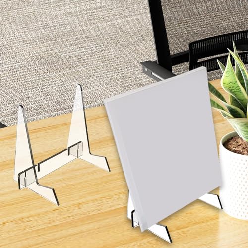 Soporte acrílico para libros transparente de mesa para tabletas y partituras 5