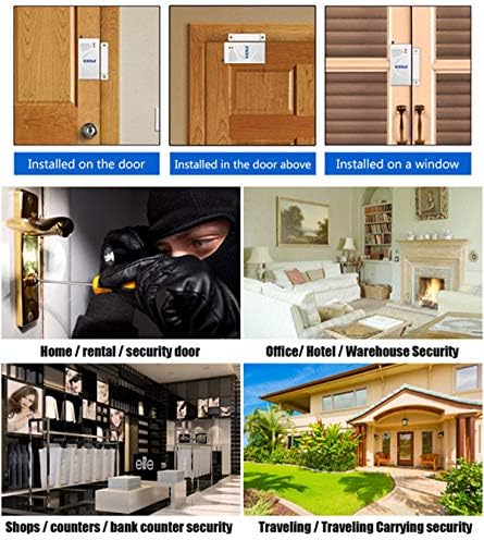 KERUI 433MHz Wireless Door/Window Magnetic Sensor For GSM Home Security Alarm Systems