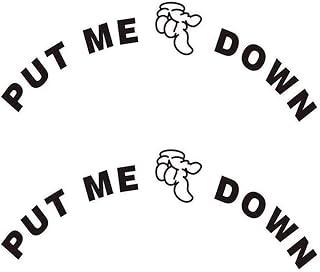 Put Me Down Wall Decals