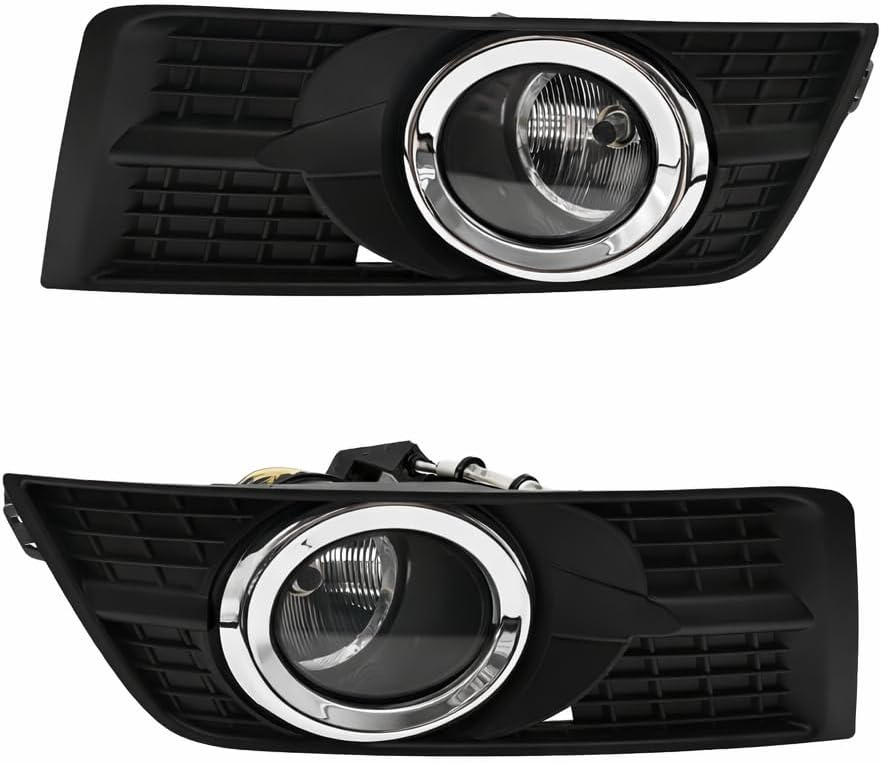 Fog Lights Compatiable with 2010-2016 Cadillac SRX with Switch and Wiring Harness Fog Lamp Set