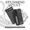 3PCS Greed Disposable Card Car Air Fresheners for Men | Long Lasting Car Air Freshener with Greed Fragrance | Lasts for 2 Weeks | Strong Automotive Perfume with Odour Eliminating Technology by Perfa #3