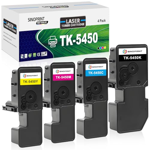 Toner TK5450 lot de recharges de qualité supérieure pour Kyocera ECOSYS