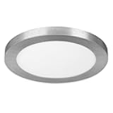 Feit Electric 13 in. W x 13.1 in. L Nickel LED Flat Panel Light Fixture
