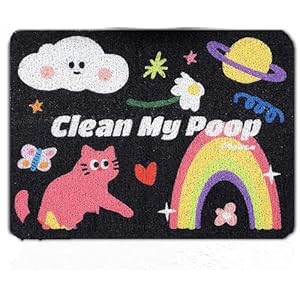 Cute Cat Litter Mat