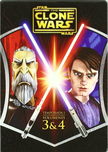 Star Wars: The Clone Wars Temporada 1 Volumenes 3 Y 4 [DVD]