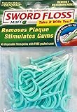 Sword Floss Disposable Floss/Picks Mint 40 Each (Pack of 6)…Discontinued