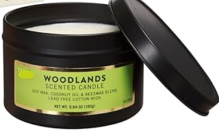 Woodlands Scented Candle by Trader Joes - Pack of 1, beidge