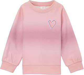 s.Oliver Girl's 2127385 Long-Sleeved Sweatshirt, Pink, 6 Years